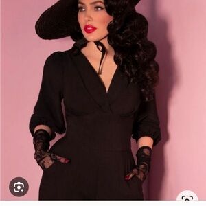 Vixen By Micheline Pitt Black bawdy Top